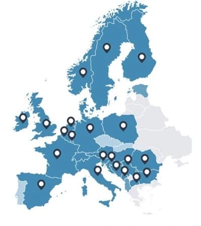 map offices sd worx europe